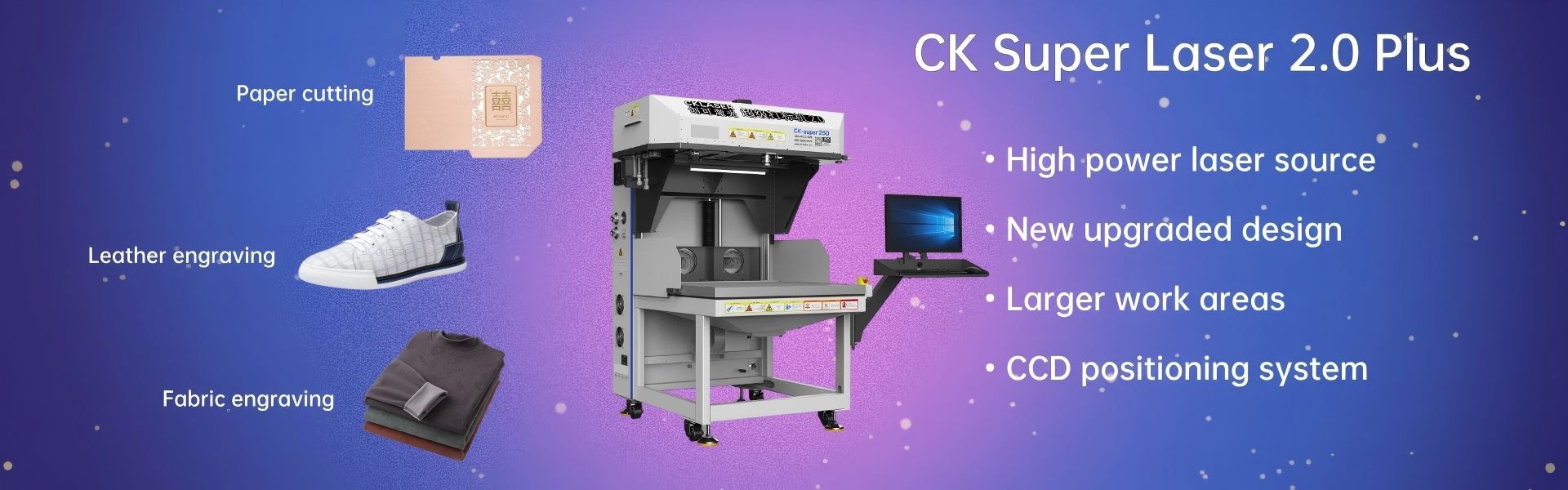 CK Super Laser Marking machine 2.0 P Plus